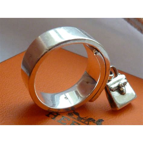 bague hermes argent femme|Hermes jeux en argent.